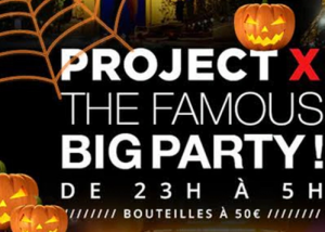 PROJET X HALLOWEEN BIG PARTY PARIS 2024