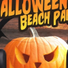 Halloween beach party